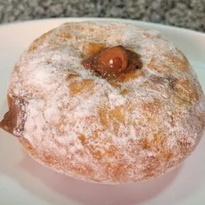 Grande rellena de nutella