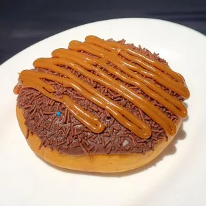 Grande rellena y topping